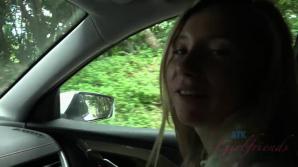 Carolina enjoys sightseeing with you.