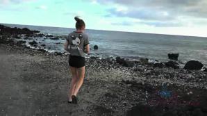 You explore all day with Kyler and watch the sunset.