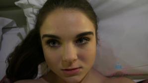 Fresh out of the bath, you fuck Megan hard.